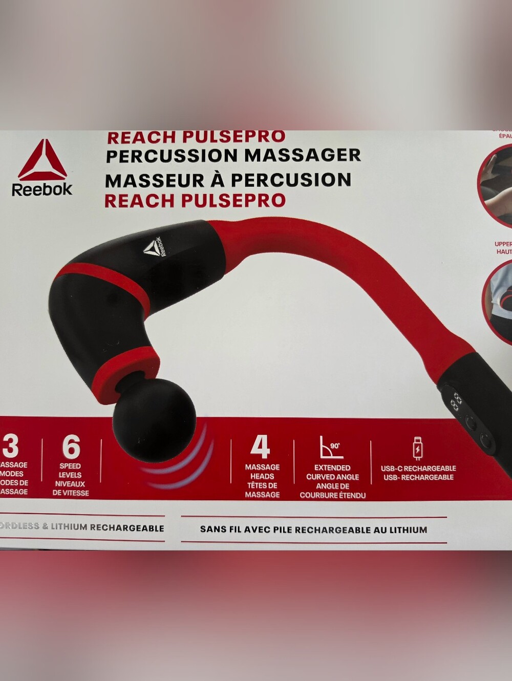 Reebok Reach Pulse Pro Percussion Massager